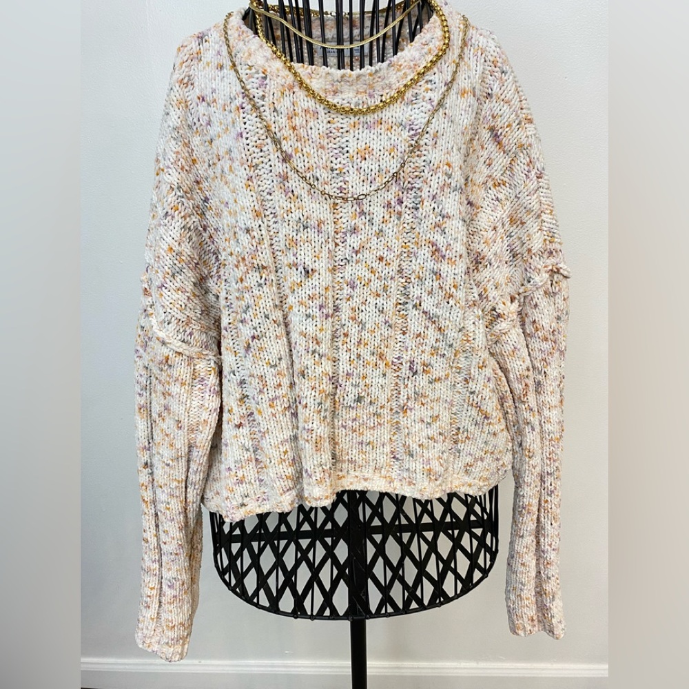 Crop oversized sweater size L